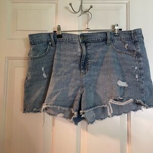 Aerie distressed shorts